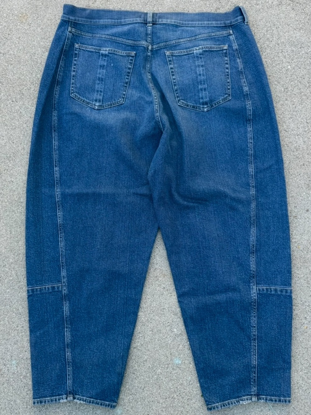 Festi High-Rise Barrel leg Jean Size 22T Color Queens Park Torrid preloved - Picture 3 of 9